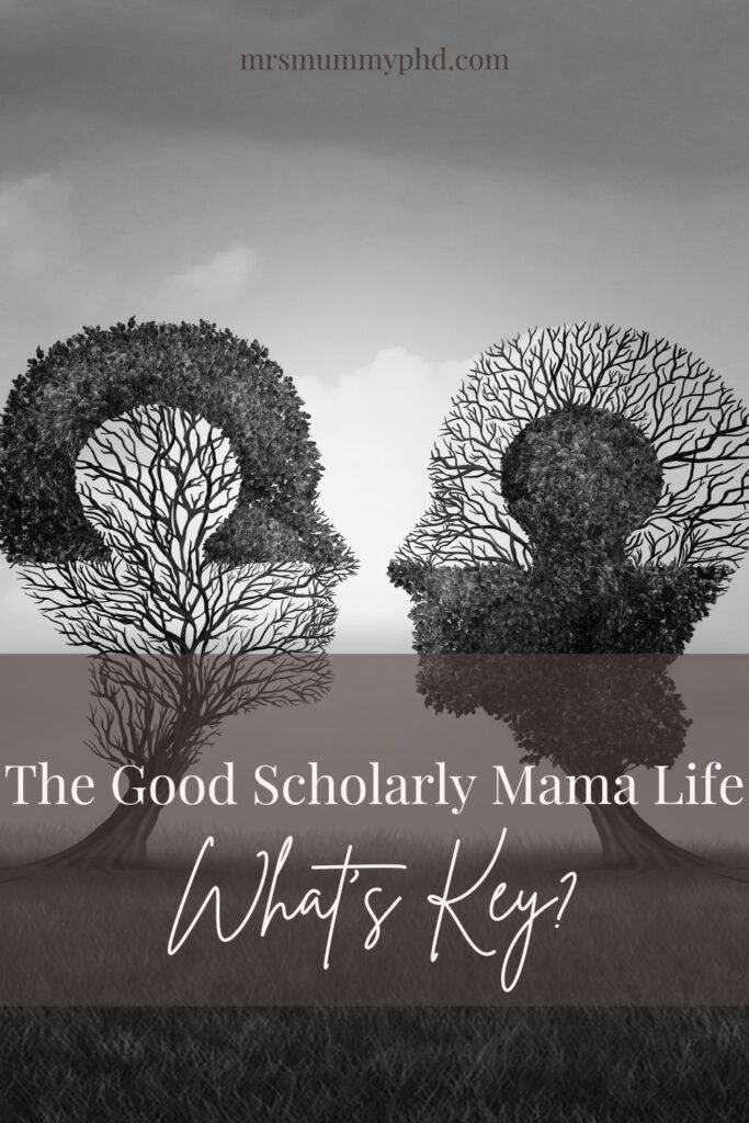 The Good Scholarly Mama Life by Mrs Mummy PhD